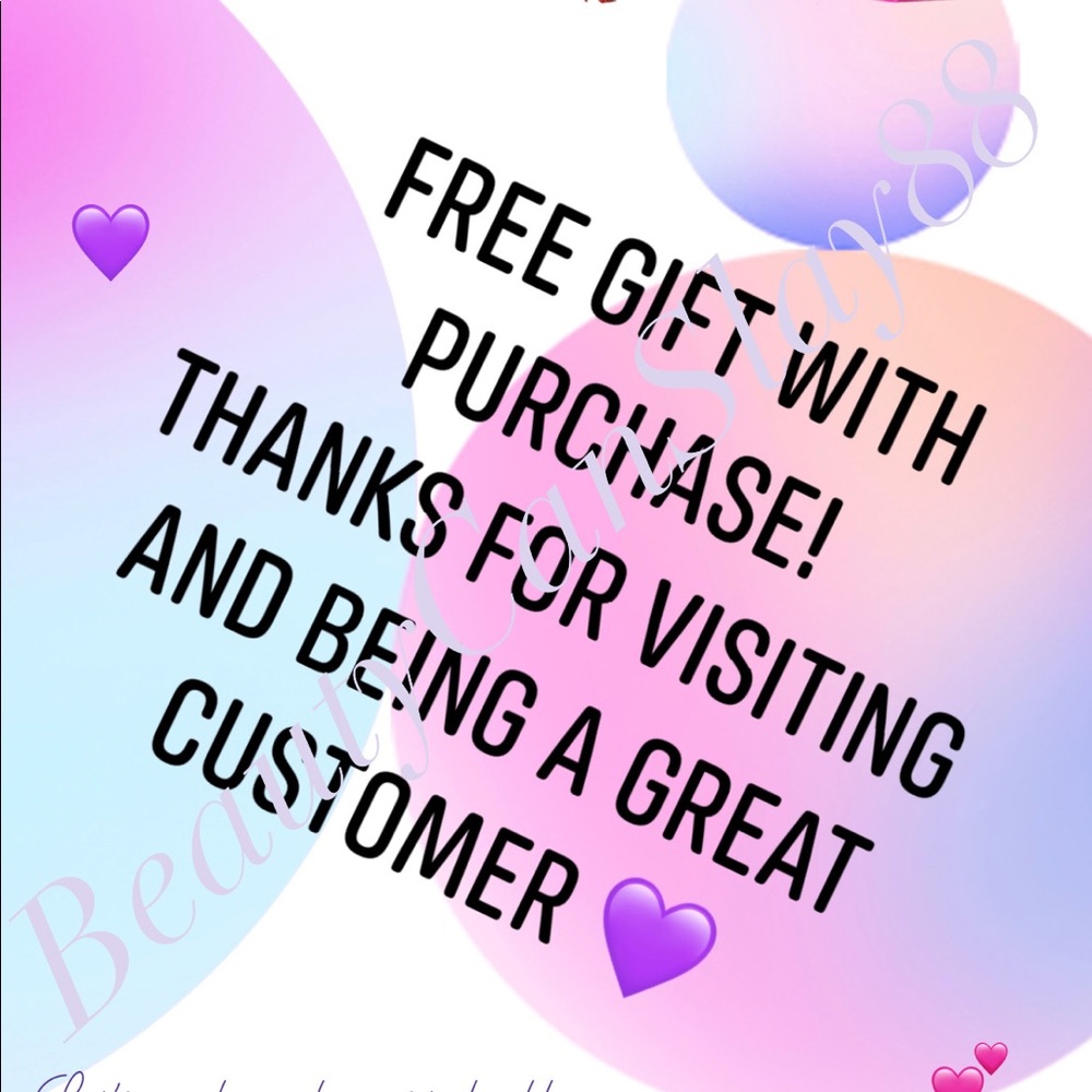 FREE GIFT WITH PURCHASE! 💯 LET’S MAKE A DEAL! 😊🤝🧾💸 COME SHOP!👗💃🏽👠💄🛍💋